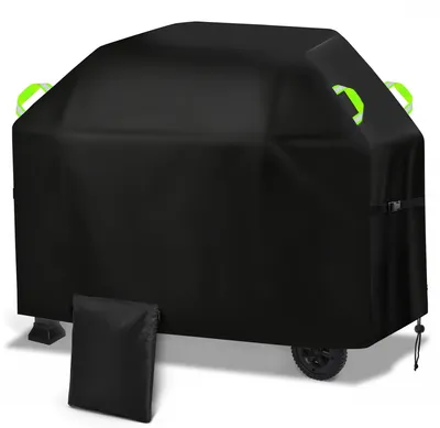 Image de Omgoods - Housse de barbecue résistante aux intempéries, en Oxford 420D, dimensions 165 x 70 x 125 cm