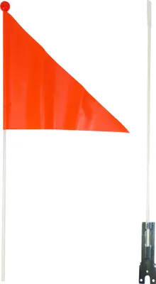 Produktbild von Fahrradwimpel  Sicherheitswimpel Fahrrad Fahne Flagge Fähnchen Verdrehschutz orange Wimpel