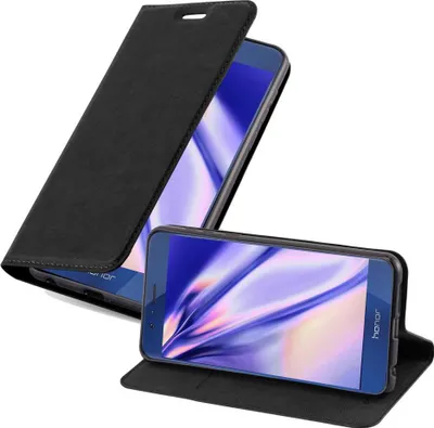 Produktbild von Cadorabo DE-113322, Honor, Honor 8 / 8 PREMIUM, Schwarz