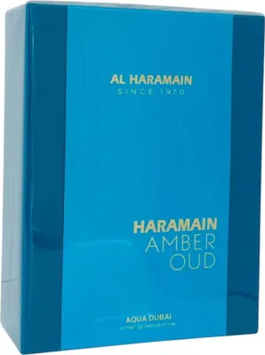 Obrázok produktu pre Al Haramain Amber Oud Aqua Dubai čistý parfém unisex 75 ml
