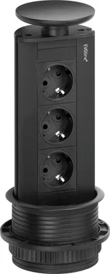Image de NABER CON-AKTIV® Evoline® Port 1 élément de prise de courant / noir