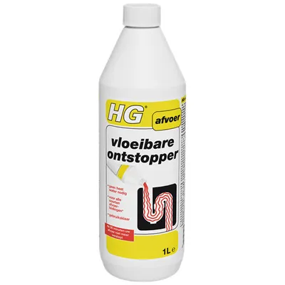 Produktbild von Hg - Abflussflocken Hg Flüssigkeit 1 Liter | 1 Flasche