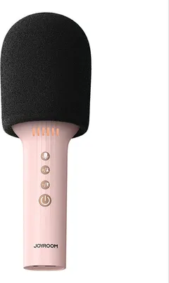Produktbild von Joyroom kabelloses Karaoke Mikrofon Lautsprecher Bluetooth 5.0 1200mAh Rosa