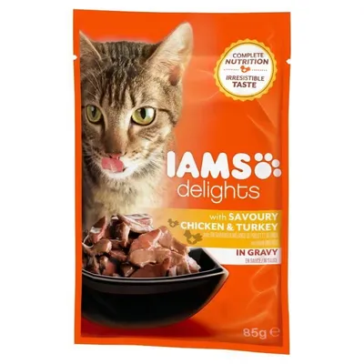 Productafbeelding van IAMS 100098, voor volwassen katten, alle rassen, met kip, 85 gram