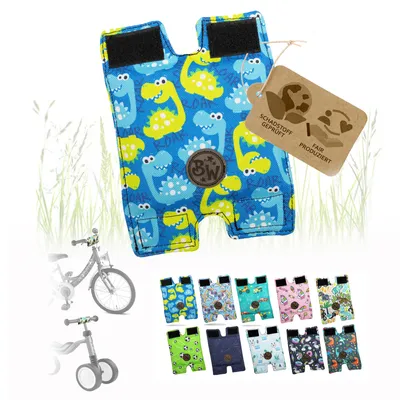 Produktbild von BambinIWelt Lenkerpolster, Lenkerschutz für Roller, Scooter, Fahrrad, Laufrad, Dreirad, für Puky Modelle, Modell 11 groß