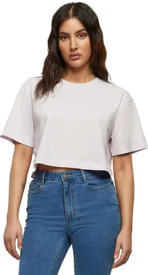 Immagine prodotto di Maglietta corta oversize da donna Build Your Brand