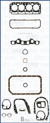 Produktbild von AJUSA 50096000 Motor-Dichtungsvollsatz Dichtsatz