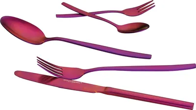 Produktbild von Echtwerk Positano Besteck Set 30tlg., Farbe:Rot