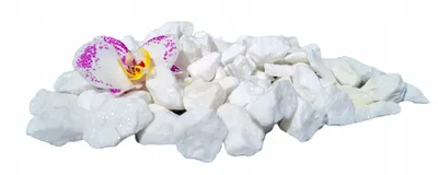 Produktbild von Thassos Marmorsplitt 8–16 mm 5 kg – Schneeweißer Naturstein mit Glitzereffekt aus Griechenland für Garten, Grab und Innenbereich