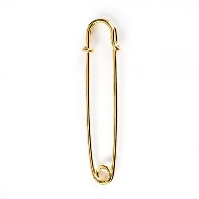 Produktbild von PRYM Kiltnadel MS 76 mm goldfarbig