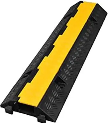 Obrázek produktu pro Ochrana kabelů na podlahu, vedení kabelů, černá, 50 cm