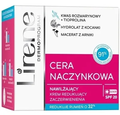 Obrázek produktu pro Lirene Krém na obličej pro citlivou pleť 50 ml