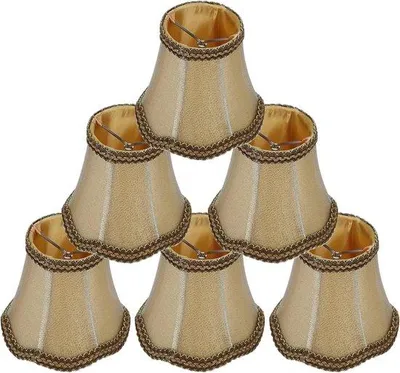 Image de Petits abat-jours anti-poussière, lot de 6, à clipser