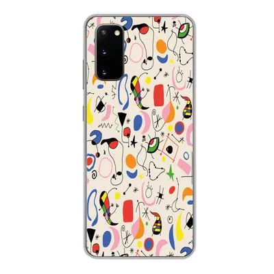 Produktbild von MuchoWow® Handyhülle Schutzhülle Hülle für Samsung Galaxy S20 Muster - Abstrakt - Kunst Silikon Softcase Handy Hülle - Bild