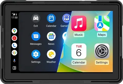 Obrázek produktu pro Motocyklový GPS monitor, vodotěsné provedení, bezdrátové připojení, černý, žádný