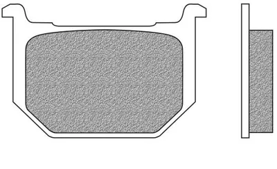 Produktbild von Bremsbeläge NewFren Typ FD.0046 organisch für Suzuki GN GS GNX 250 450 850