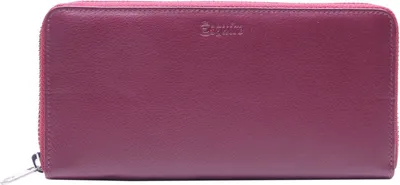 Immagine prodotto di Esquire Pelle portafoglio Viktoria Zip Around Wallet Bordeaux rosso scuro