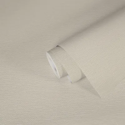 Produktbild von A.S. Creation | Stoffoptik Tapete | Vliestapete | Kollektion #Hygge | 386131 | Weiß | 10.05 x 0.53 m | Stoffoptik | Wohn