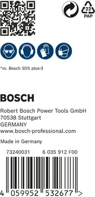 Produktbild von EXPERT SDS plus-7X Hammerbohrer-Set, 10x150x215 mm, 50-tlg.