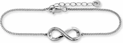 Produktbild von cai Armband 925/- Sterling Silber 17+3cm weiß Topas 360260170
