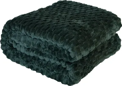 Immagine prodotto di Coperta, spessa, soffice, moderna, Mikos 200x220 verde scuro