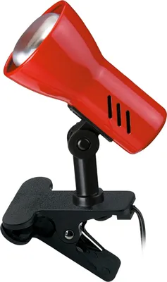 Image de Lampe de serrage Lampe de serrage Lampe pour chambre d'enfant orientable 1xE14 40W rouge Briloner