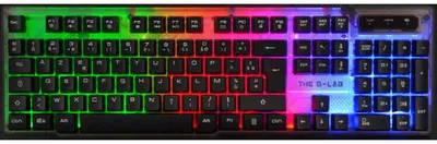 Image de Clavier Gaming Filaire Retroeclaire. - The G-lab