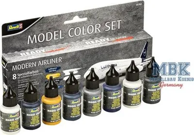Produktbild von Revell REV36203 Model Color Set - Modern Airliner