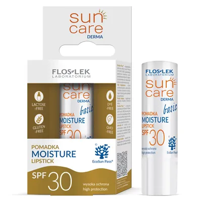 Productafbeelding van Floslek Sun Care Derma Basic: Beschermende lippenbalsem SPF 30
