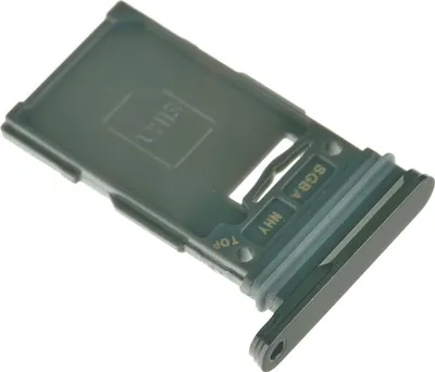 Produktbild von Simkarten Halter für Samsung Galaxy S24 FE - Tray Fach Schublade Schlitten Schwarz