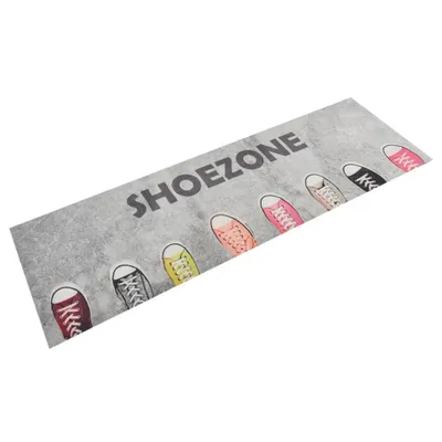Immagine prodotto di vidaXL Tappeto da cucina lavabile Shoezone 60x180 cm velluto