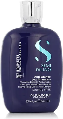 Obrázek produktu pro Alfaparf Milano Semi Di Lino Brunette Anti-Orange Low Shampoo 250 ml