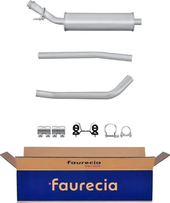 Imagen del producto de Silenciador de pre-escape FAURECIA: experiencia para el mercado de repuestos, entre otros, para el CITROËN C4