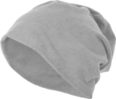 Produktbild von Build Your Brand BY002 | Jersey Beanie - Farbe: Heather Grey - Größe: One Size
