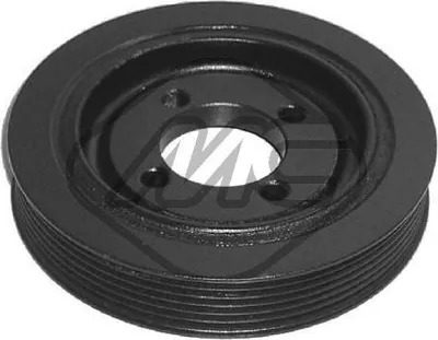Produktbild von Metalcaucho 04781 Riemenscheibe Kurbelwelle für OPEL Astra F CC (T92) 6-Rippen