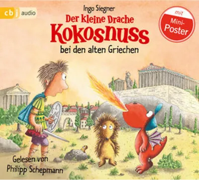 Produktbild von Der kleine Drache Kokosnuss bei den alten Griechen