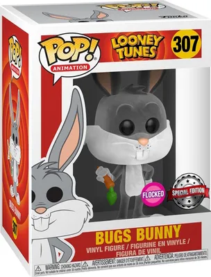 Produktbild von Looney Tunes - Bugs Bunny 307 Special Edition Flocked - Funko Pop! - Vinyl Figur