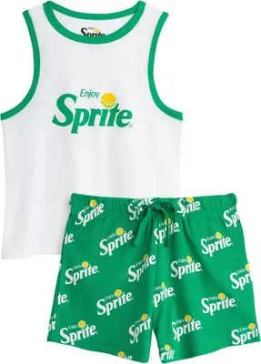 Obrázek produktu pro Sprite - Dámské pyžamo "Enjoy" s krátkými rukávy NS9536 (XS) (zelená/bílá)