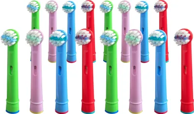 Obrázok produktu pre KOMA NK06 - Súprava 16 ks náhradných certifikovaných hlavíc ku kefkám Braun Oral-B KIDS