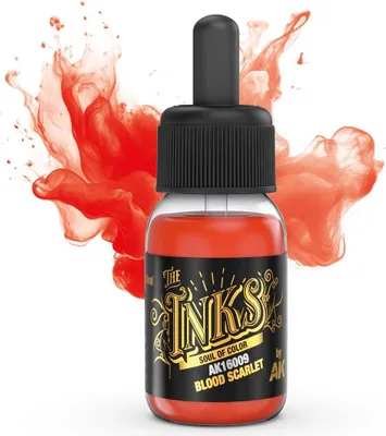 Produktbild von AK Interactive The INKS Blood Scarlet