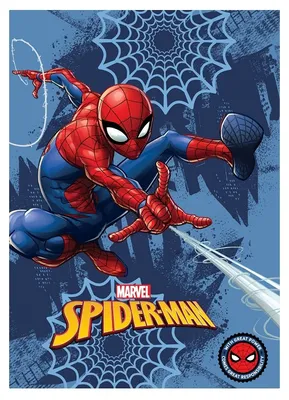 Obrázek produktu pro Setino Fleecová deka 100x140 Spiderman modrá dětská deka S24