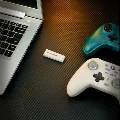 Zdjęcie produktu dla GameSir 6936685221123, Moduł komunikacyjny kontrolera gier, Beżowy, USB, 1 szt., 50 mm, 20 mm