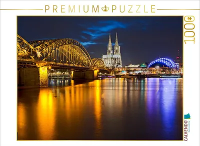 Produktbild von CALVENDO Puzzle Kölner Dom | 1000 Teile Lege-Größe 64x48cm Foto-Puzzle für glückliche Stunden