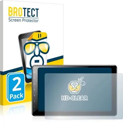 Produktbild von 2x Für Pioneer AVIC-Z1000DAB-C Navigation Schutzfolie BROTECT Displayschutz Display Schutz Folie Klar Transparent