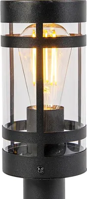 Produktbild von Smarte Außenleuchte Schwarz 50 cm IP44 inkl Wifi ST64 Gleam
