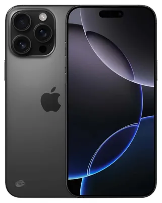 Produktbild von Apple iPhone 16 Pro , 16 cm (6.3"), 2622 x 1206 Pixel, 1 TB, 48 MP, iOS 18, Schwarz
