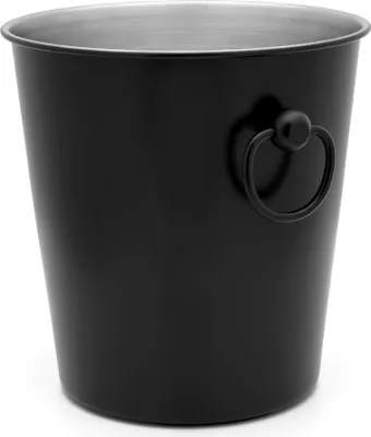 Image de Seau à champagne Leopold Vienna à simple paroi noir LV213008
