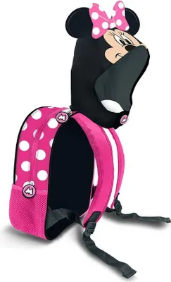 Produktbild von Karactermania Disney Minnie Mouse Clever Rucksack Schwarz,Rosa  Schwarz,Rosa One Size