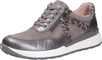Zdjęcie produktu dla Caprice Sneaker- Taupe Combi Leather : 42 : Rozmiar normalny: 42 Szerokość: Normalny