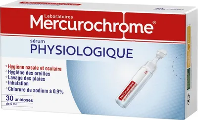 Obrázek produktu pro Sérum pro nosní a oční hygienu Mercurochrome, 30 dávek po 5 ml